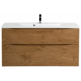 Тумба с раковиной BelBagno Marino-H60 110-BB1100/450-LV-MR-PR Rovere Nature