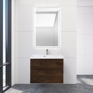 Мебель для ванной BelBagno Marino-H60 80-BB800/450-LV-MR-AST Rovere Moro