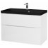 Мебель для ванной BelBagno Marino-H60 90-BB900/450-LV-ART-AST-NERO Bianco Lucido