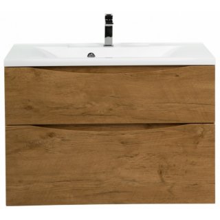 Тумба с раковиной BelBagno Marino-H60 90-BB900/450-LV-MR-PR Rovere Nature