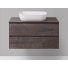Мебель для ванной BelBagno Pietra-1000 Stone со столешницей