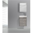 Мебель для ванной BelBagno Pietra-Mini-400L Stucco Cemento
