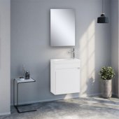 Мебель для ванной BelBagno Pietra-Mini-460L Bianco Lucido
