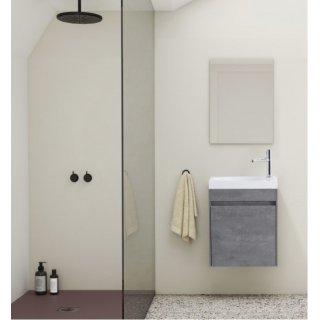 Мебель для ванной BelBagno Pietra-Mini-460R Stucco Cemento