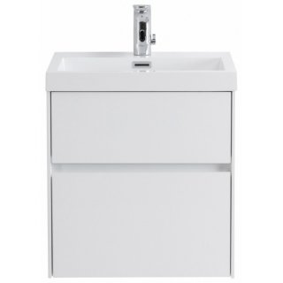 Тумба с раковиной BelBagno Pietra Mini 50AS Bianco Lucido