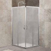 Душевой уголок BelBagno UNIQUE-A-2-75/90-M-Cr