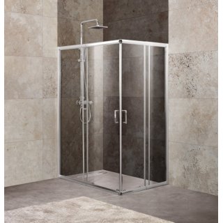 Душевой уголок BelBagno UNIQUE-AH-2-100/115-75/90-C-Cr