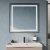 Зеркало BelBagno SPC-KRAFT-800-800-SENS-NERO