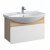 Мебель для ванной Белюкс Чезаро 800 белый глянец/дуб сонома