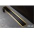 Душевой лоток Bettoserb Confluo Premium Line 300 Black Glass Gold 13100113 черный