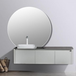 Мебель для ванной Black&White Universe U915 160 см левая