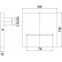 Излив Bossini Ole' Square E86908.030