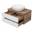 Мебель для ванной Brevita Dakota 80 белая подвесная