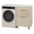 Мебель под стиральную машину Brevita Enfida 120 правая напольная бежевая