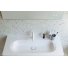 Мебель для ванной Burgbad Fiumo 100 дерево/белая