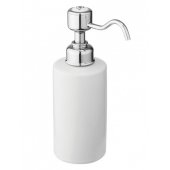 Дозатор для жидкого мыла Burlington A48 CHR хром/белый