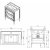 Мебель для ванной Caprigo Albion Concept 70 с ящиками