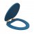 Крышка-сиденье Caprigo Armonia синяя петли бронза