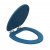 Крышка-сиденье Caprigo Armonia синяя петли хром