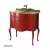 Мебель для ванной Caprigo Bourget 80 со стеклянной раковиной