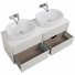 Мебель для ванной Cezares Bellagio 140-2-S Bianco Opaco