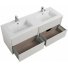 Мебель для ванной Cezares Bellagio 140-2 Bianco Opaco