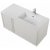 Мебель для ванной Cezares Bellagio 106-R Bianco Opaco