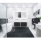 Мебель для ванной Cezares Bellagio 140-2-S Grafite