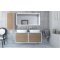 Мебель для ванной Cezares Bellagio 140-2-S Rovere ...