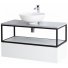 Мебель для ванной Cezares Cadro 100 Bianco Ghiaccio со столешницей
