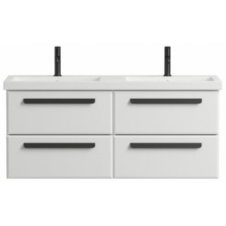 Тумба с раковиной Cezares Eco 120-CZR-1200/480-2-LV-MR-ECO-RS156BL.3/320 Bianco Lucido