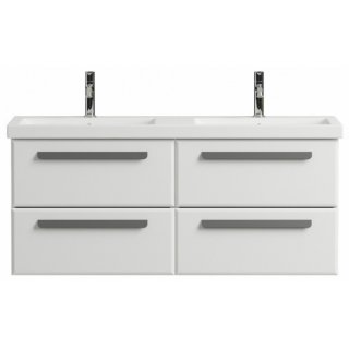 Тумба с раковиной Cezares Eco 120-CZR-1200/480-2-LV-MR-ECO-RS156GR.3/320 Bianco Lucido