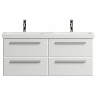 Тумба с раковиной Cezares Eco 120-CZR-1200/480-2-LV-MR-ECO-RS156SC.3/320 Bianco Lucido