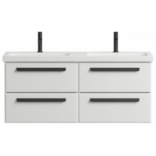 Тумба с раковиной Cezares Eco 120-CZR-1200/480-2-LV-MR-ECO-RS156BL.3/320 Bianco Opaco