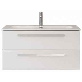 Тумба с раковиной Cezares Eco-CER-N 100-CZR-8073-100-RS156SC.3/512 Bianco Opaco