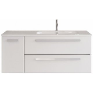 Тумба с раковиной Cezares Eco-CER-N 120-2C-1A-SC-CZR-8095-120-R Bianco Lucido