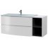 Мебель для ванной Cezares Elettra 130-G Bianco Opaco