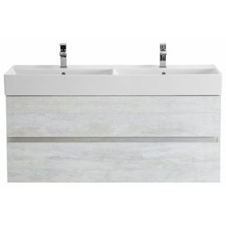 Тумба с раковиной Cezares Molveno 46-120-CZR-MIL-120-2-LVB Legno Bianco