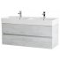 Тумба с раковиной Cezares Molveno 46-120-CZR-MIL-120-2-LVB Legno Bianco