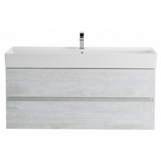 Тумба с раковиной Cezares Molveno 46-120-CZR-MIL-120-LVB Legno Bianco