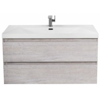 Тумба с раковиной Cezares Molveno 100-CZR-1188-1000/500 Legno Bianco