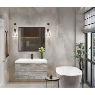 Мебель для ванной Cezares Molveno 100-CZR-1188-1000/500 Legno Grigio