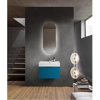 Мебель для ванной Cezares Premium Plisse 70-2 Blu Petrolio