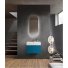 Мебель для ванной Cezares Premium Plisse 70-2 Blu Petrolio