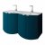 Мебель для ванной с двумя раковинами Cezares Rialto 138 Blu Petrolio