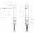 Смеситель для раковины Cezares SLIDER-LS-IN