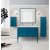 Мебель для ванной Cezares Tiffany 120 Blu Petrolio