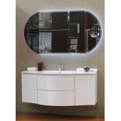 Мебель для ванной Cezares Vague 138 Bianco Lucido