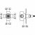 Встраиваемая часть переключающего вентиля Cisal ZA00200004