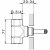 Встраиваемая часть запорного вентиля Cisal ZA00331004